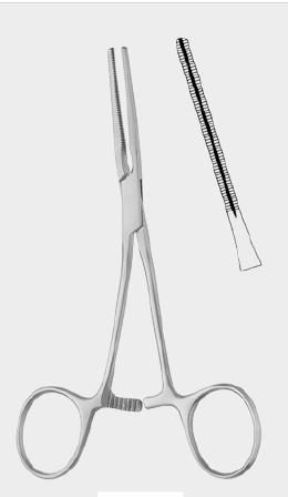 Атравматичний затискач ДЕРРА (DERRA) 17,0 см (cm)